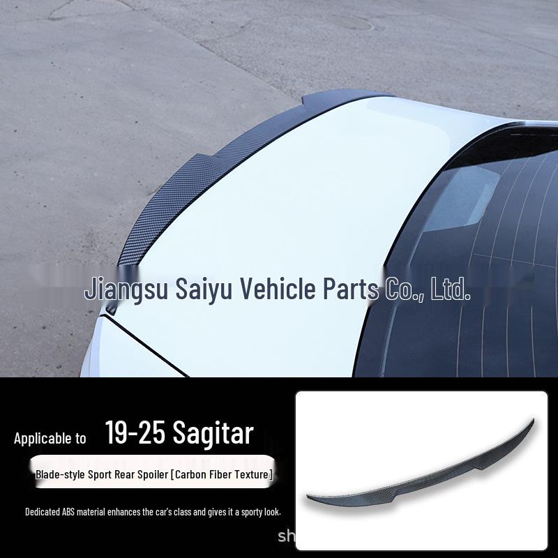 Volkswagen Sagitar Rear Spoiler (2019-2025) - Sport Type, No Drilling Required