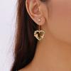Korean Style Flower Cute Animal Asymmetric Dangle Earrings for Women Sweet Temperament Tassel Earrings Party Jewelry Gift