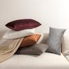 Autumn Winter Plush Retro Embossed Pillow Cover Living Room Cushion Cover Pillow Cover