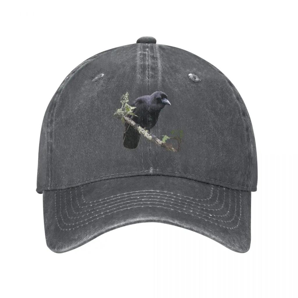 Hawaiian Crow or Alal Baseball Cap black cute Icon Kids Hat Unisexs Caps Womens