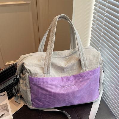 Short-distance Travel Bag Women's Light Multi-functional Crossbody Sports Fitness Bag Hand Put Forward Poor Large-capacity Storage Duffel Bag