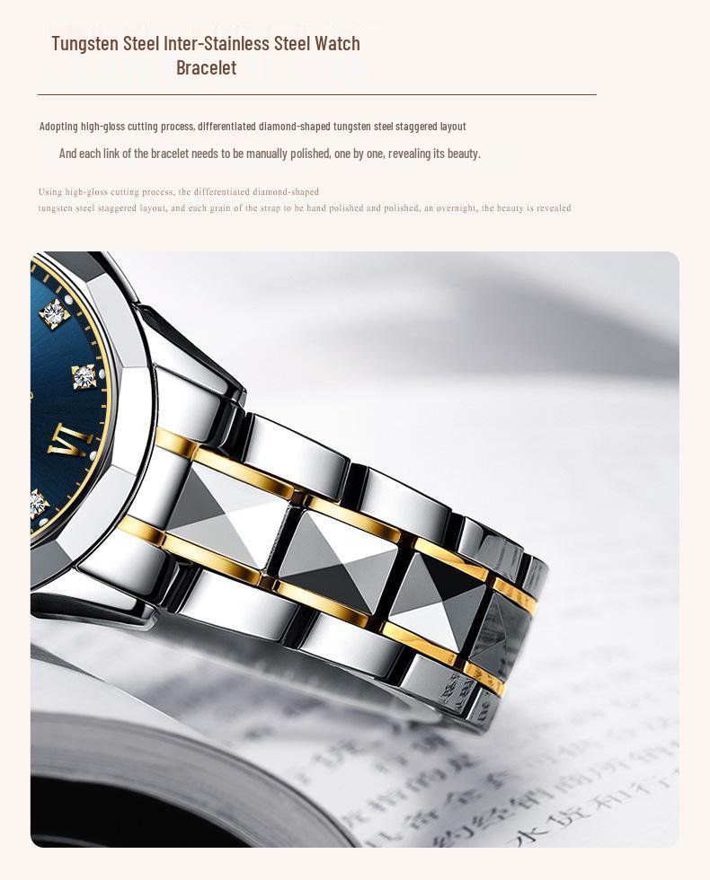 Jinshidun Women's High-End Automatic Mechanical Watch with Imported Movement