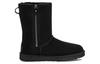 Women's Sneakers UGG Classic Short Zip 'Black' Women's