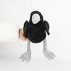 New Product: Black Crow Plush Birdie, A Plush Toy Featuring A Realistic Simulation Of A Crow, Perfect As A Cuddly Companion