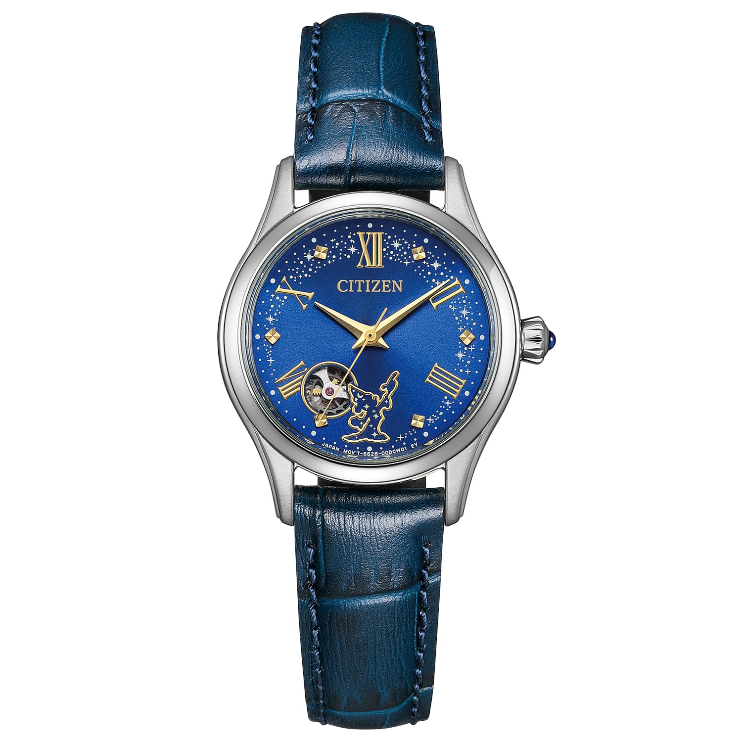 

CITIZEN Wristwatch Disney Collection Motif FANTASIA PR1040-02L (Mechanical / Waterproof) Blue Womens