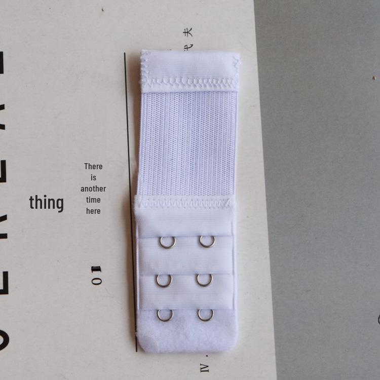 Extensie Sutiene cu Cârlig Dublu din Oțel Inoxidabil, Extensie Elastică cu Trei Rânduri.