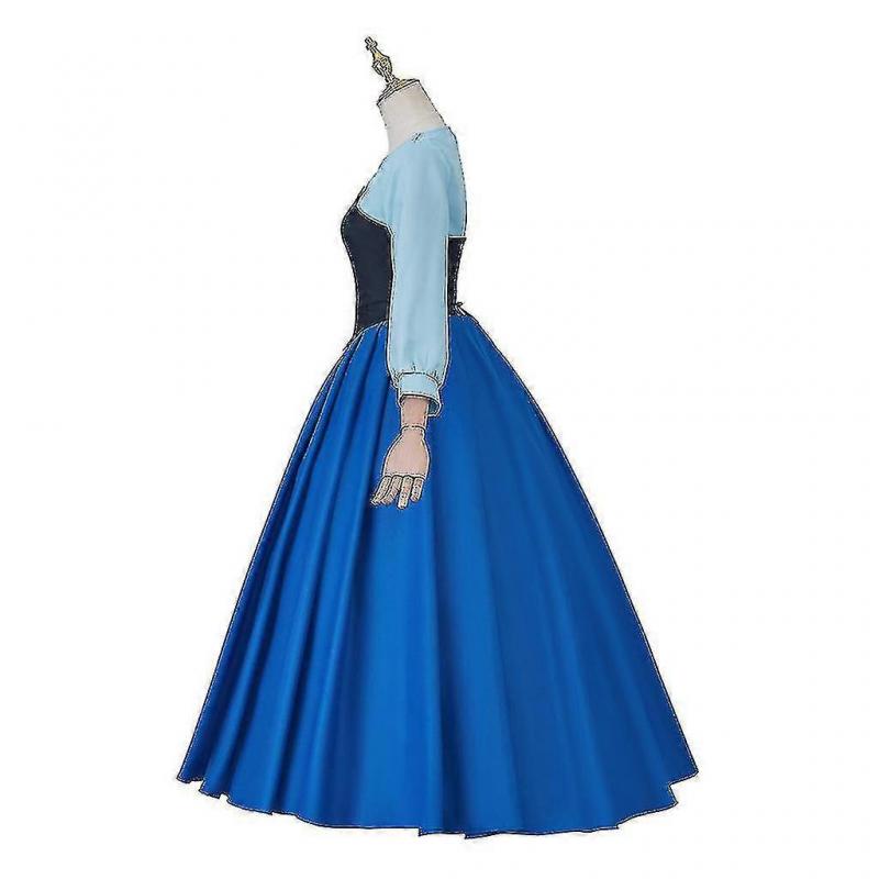 Little Mermaid Ariel Costume. Women's Ariel Cosplay Dress For Halloween