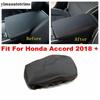 Accessories Fit For Honda Accord 2018   PU Leather Armrest Holster Protective Pad Mat Interior Refit Kit