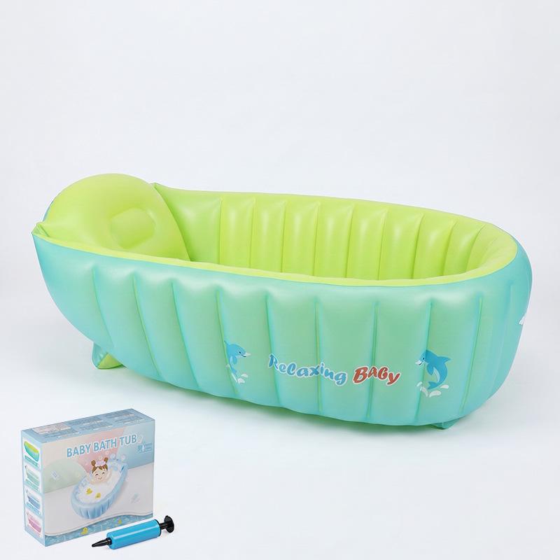 Portable Folding Baby Bathtub: Multi-functional for Sitting and Lying Down - Ideal for Infants and Toddlers.