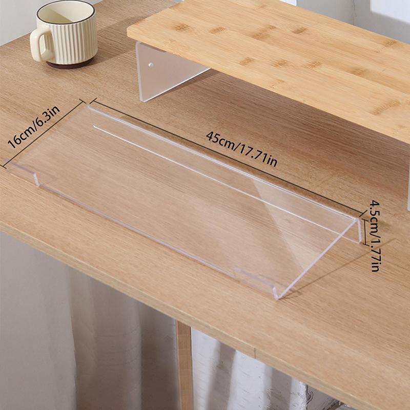 

Подставка для клавиатуры и дисплея Подставка для ноутбука Подставка для клавиатуры Ножки для клавиатуры ноутбука Акриловый регулируемый наклонный подъемник для клавиатуры L