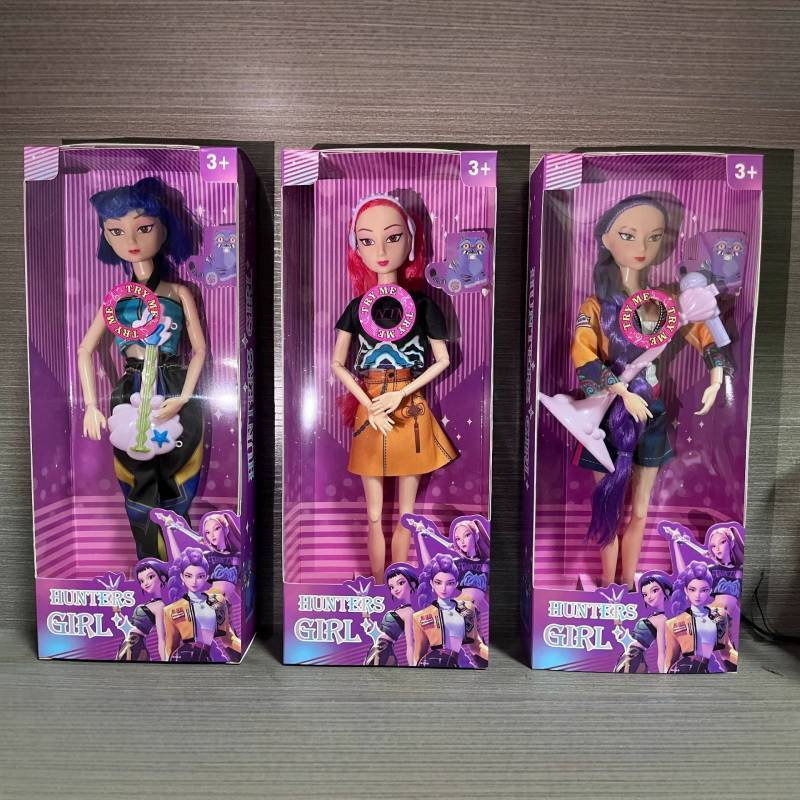 Kpop Hunter Girls Pvc Action Figure With Realistic Design For Collectors And Fans