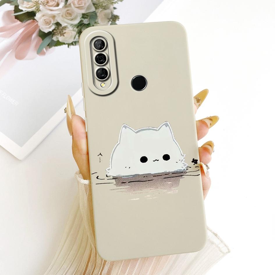 For Huawei P30 Lite Case Nova 4e Shockproof Cover Fashion Space Painted Soft Candy Silicone Bumper For Huawei P30 Pro P 30 Funda