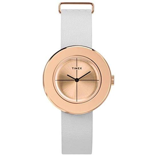 

Watch Variety 34mm Leather Rose Gold TIMEX TWG020200 []Timex Women s золотий