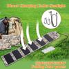 Foldable Camouflage Solar Chargers Panel 10W/12W/14W Output Portable PowerBank for Outdoor Devices Energy Supply
