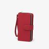 Women's bag, new mobile phone bag, multi-card change bag, fashionable and simple portable zipper bag.