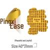 999 Pure Gold Treasure Chest Phone Sticker - Princess New Year Wealth Stickers Gift