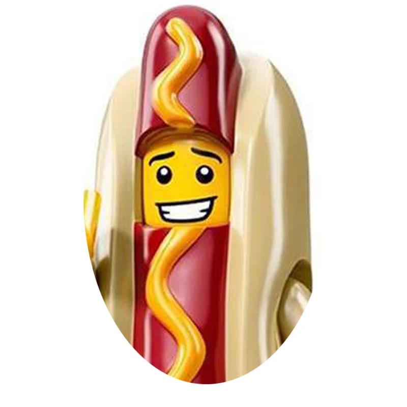 PG8141 Anime Cartoon Doll Building Blocks Kawaii Banana Man Shark Educational Toys Children's Home Gift Constructor Adventure