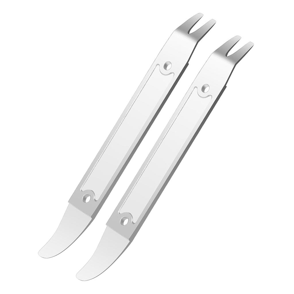 1 Stück/2 Stück Metall Brechstange Mehrzweck Tasche 4140 Brechstangenwerkzeug Innen-Außen Verkleidungsdemontagewerkzeug Entfernen Sie einfach Türverkleidung