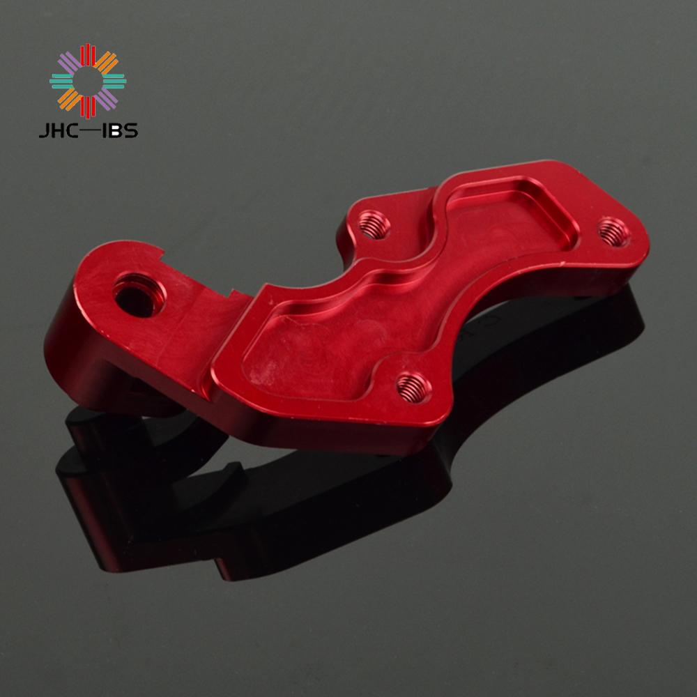 

Мотоциклетный адаптер тормозного диска с ЧПУ, кронштейн 320 мм для Honda CR125E CR125R CRE CRF 125 250 450 CR250R CRF250X CRF250R CRF450R красный