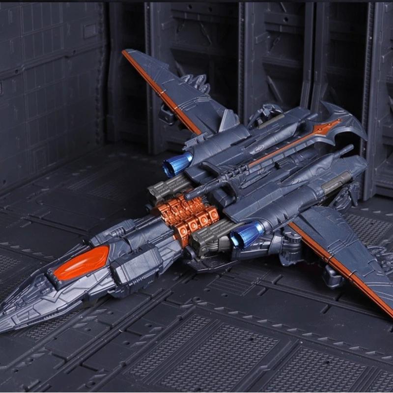 Giocattoli Trasformabili in Lega Wei Cavaliere Megatro Optimus Comandante 2 in 1 Modello Aereo Auto Robot Figure d'Azione Dettagliate Collezionabili Regalo
