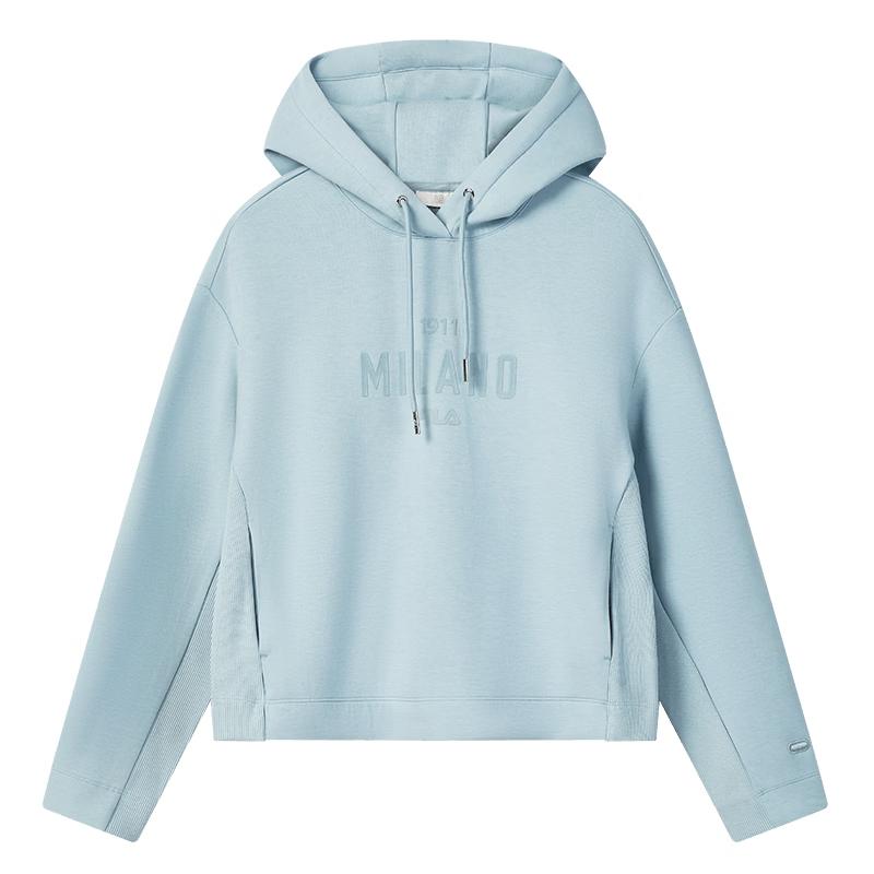 FILA Women s Hooded Knit Sweatshirt M