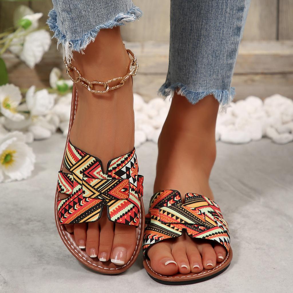 Fashion 2025 New Women Slippers Platform Outdoor Beach Cork Slippers Sequin Platform Shoes Women Fashion Summer Sandals Slides Women