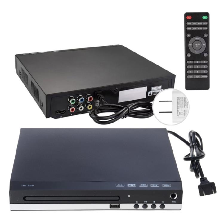 Hochklarer DVD-Player für IntelligentTV 1080P Ausgang USB-Eingang Unterstützung mit Fernbedienungsfunktion für kleine Räume