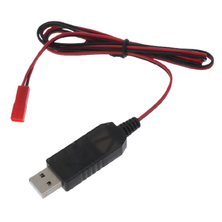 

Зарядный провод USB на JST 2.54 для аккумулятора 3.7 В (универсальный, перезаряжаемый) 1
