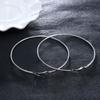 Korean Metal Party Punk Personalized Large Circle Jewelry Fashion Hoop Earrings Ear Studs
