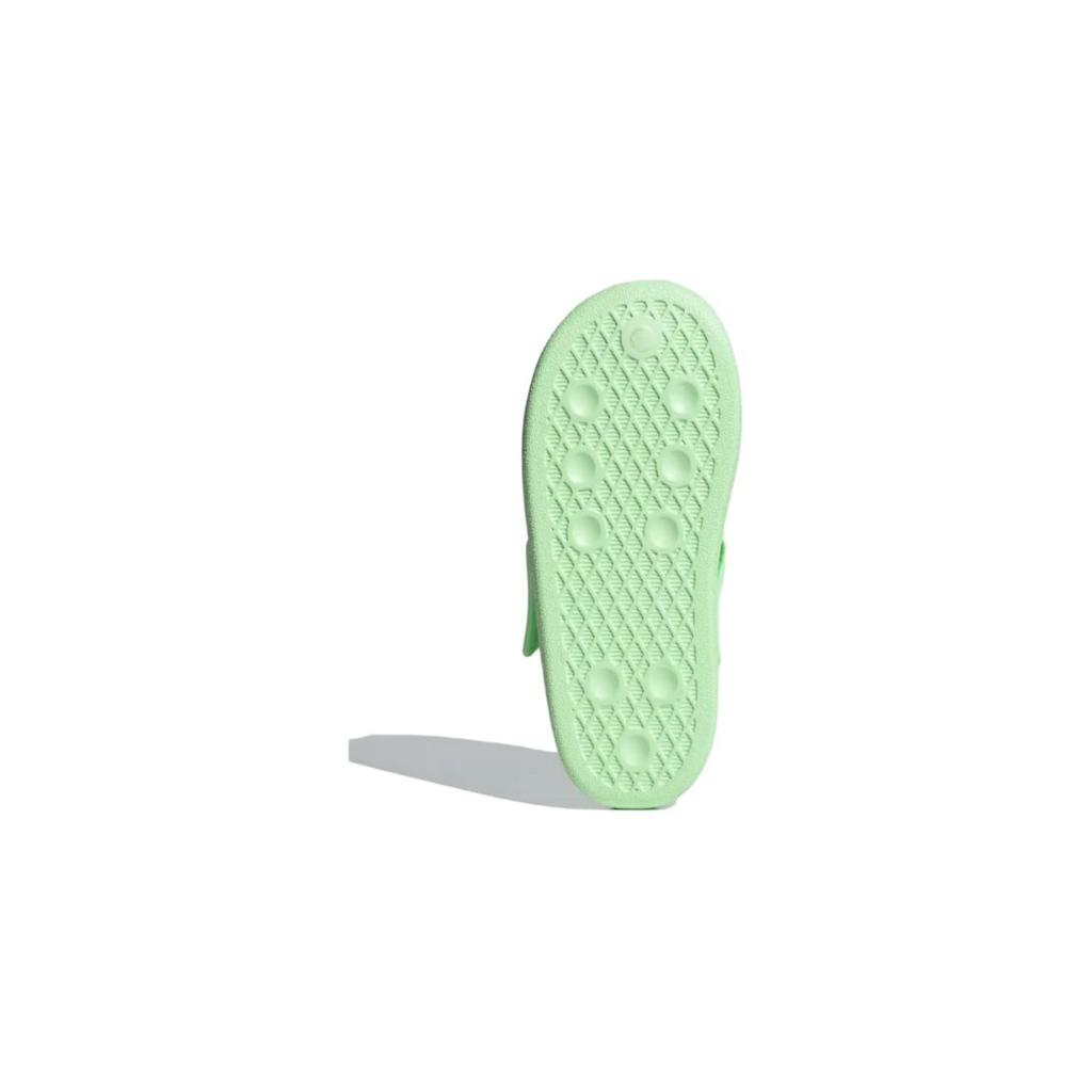 Adidas AdiFOM Adilette Slide C Green Spark Kids Sneakers IG8436