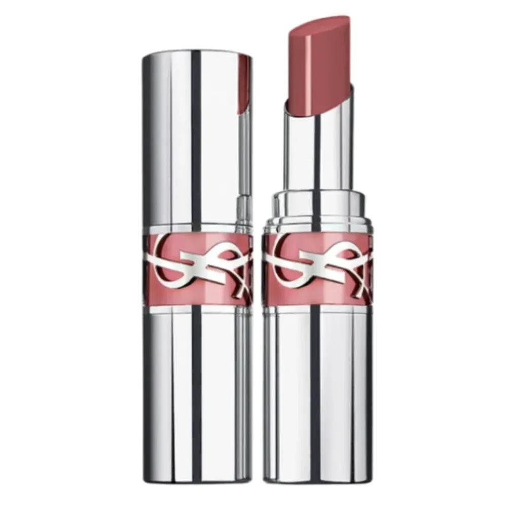 Yves Saint 202 Peach Glow Lipstick Water Shine Anniversary