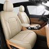 Nappa Leather Full-Cover Car Seat Cushion - Custom Fit for One Special Car, All-Season Use