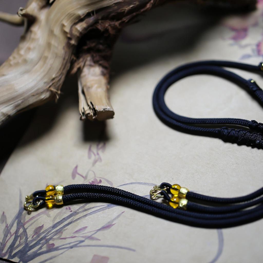 Adjustable Hand-Woven Thai Amulet Lanyard - Single, Double, or Multiple Hang Options