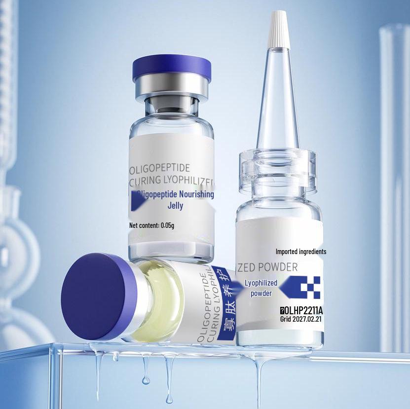 Set de reparare Plant Diamond: Colagen Activ Liofilizat și Peptide de Cupru pentru Cicatrici și Pete de Acnee