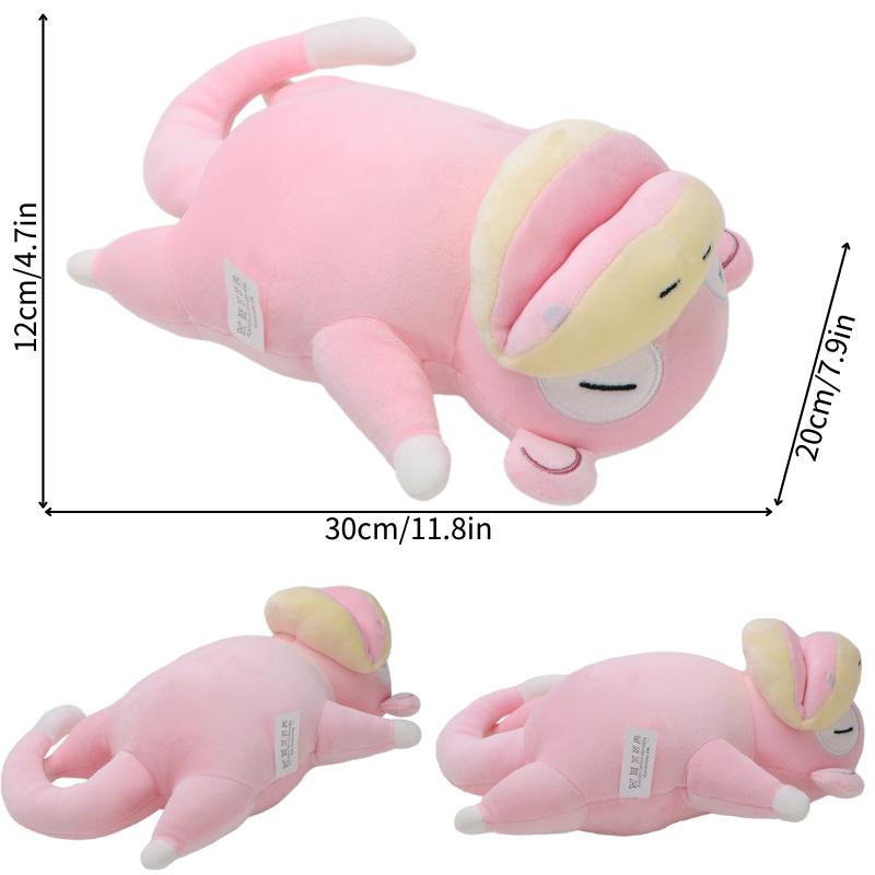 Kawaii Pokemon Sleep Cubone Slowpoke Chikorita Psyduck Lucario Piplup Perne de pluș Jucării Lapras Furret Dragonair Mew Peluche Papusa