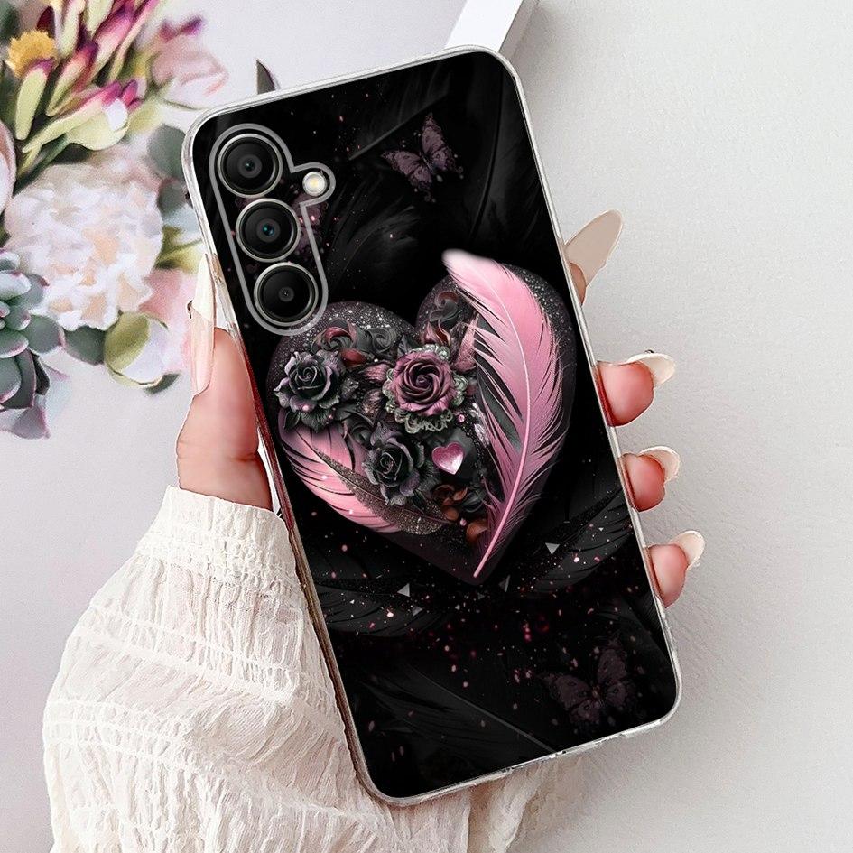 For Cover Samsung Galaxy A16 5G Phone Case SM-A166B Silicone Soft Cartoon Bumper For Samsung A16 4G SM-A165F A 16 GalaxyA16 Capa