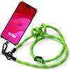 Crossbody Case - iPhone 15 Pro - Green - Shockproof Protection - Anti-Scratch - Detachable Strap