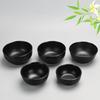 Dajujiang A5 Black Frosted Melamine Restaurant Bowl