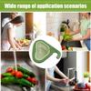 Sink Strainer Basket Corner Food Catcher Kitchen Faucet Strainer Basket For Vegetables Fruits Bar Home Food Prep Cooking Washing