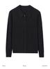 Yangtze Yarn 100% Wool Polo Collar Loose-Fit Knitted Shirt