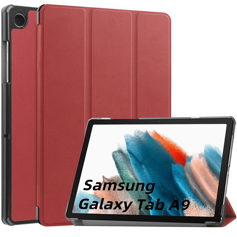 Tablet Case Funda For Samsung Galaxy Tab A9 Case 8'' 2023 Tri-Folding Flip Magnetic Stand Protective Shell For Galaxy Tab A9 2023 Cover Kids