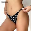 Γυναικείο Τυπωμένο Thong Εσώρουχο Μαλακό Εσώρουχο Σέξι Εσώρουχο Γυναικείο G-String Αναπνέον Πολύχρωμο Εσώρουχο Απαραίτητο Εσώρουχο
