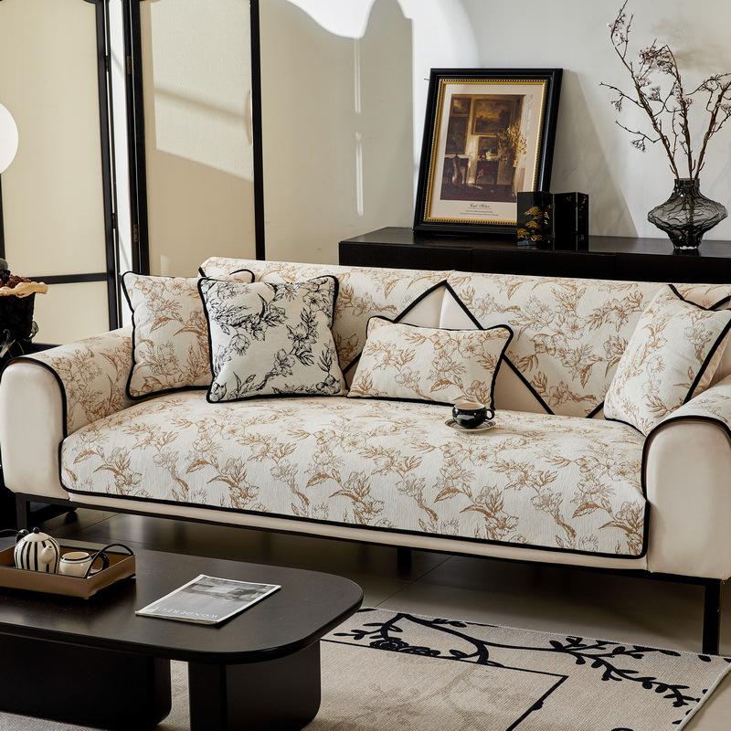 

Chenier Sofa Cushion Universal In All Seasons New Non-Slip Seat Cushion Light Luxury High-End Printed Sofa Cover 70*70cm