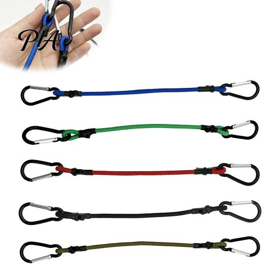 Multi Purpose Bungee Straps for Daily Use Cord with Metal Hooks, Elastic Rope Durable Secure Heavy Duty Cords Hooks Strap, Flexible Fastening