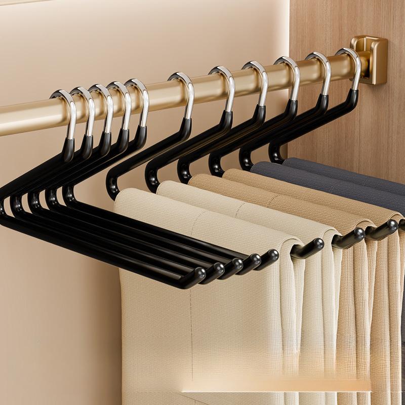 Anti-slip and Traceless Pants ClipZ-shaped Clothes HangerSpecial Wardrobe Hanger for Storing and Hanging Pants