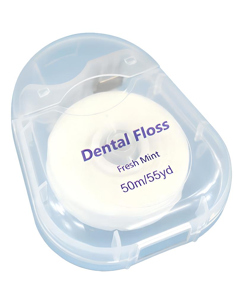 50M Portable Floss Care Picks Tooth Cleaning Tool With Case Practical Health Hygiene Supplies Oral Care