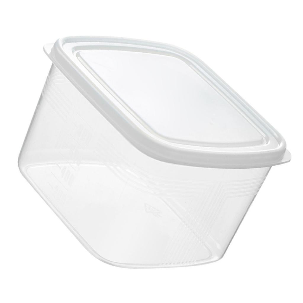 Kühlschrank Aufbewahrungsbox Transparent Kühlschrank Frischhaltebox 1,2L Fassungsvermögen Gemüse Lebensmittel Organizer Behälter für