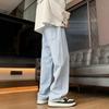 American High Street New Spring and Summer Loose Straight Jeans Men's Casual Long Pants