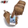 Touchscreen PU Leather Motorcycle Full Finger Gloves Protective Gear Racing Pit Bike Riding Motorbike Moto Motocross