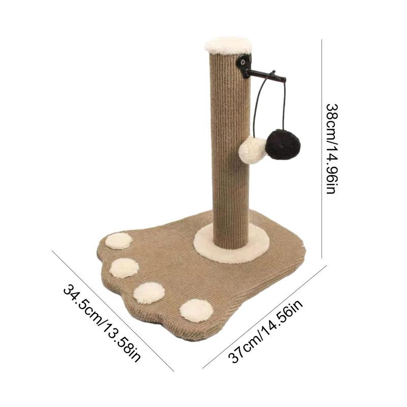 Cat Scratching Tower Cat Tree Hangings Sisal Toys Scratchers Cat Furniture & Toy Cat Scratch Post For Indoor Cats Fun Cat Tree